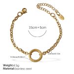 color: SL246G Gold Bracelet