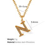 color: XL175 Gold N Necklace