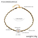 color: P1815-Gold Necklace