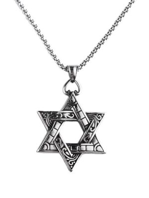 Summer New Stainless Steel Long Sweater Necklace Hip Hop Alloy Pendant Sweater Handmade Chain