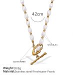 color: XL777WEG Freshwater Pearl Necklace