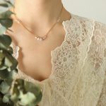color: P070-Gold Necklace -40+5cm