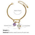 color: SL278CRG Gold Bracelet