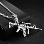 color: AK47+60cm Stainless Steel Chain