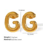 color: EH860GG Gold Earrings