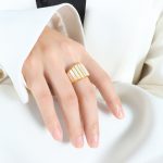 color: A490-Gold Ring / size: US 6