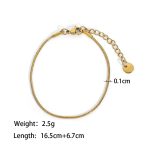 color: Bracelet B-Size 006 Gold