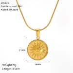 color: SP603G (Snake Bone Chain)