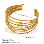 color: SZ318G Gold Bangle