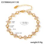 color: E578-Gold Bracelet