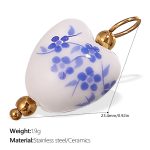 color: PJ400BEWG Blue White Ceramic Pendant