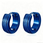 color: 4*9 Matte Earrings Blue Color