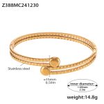 color: Z388-Gold Bangle