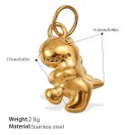 color: PJ580G Gold Pendant