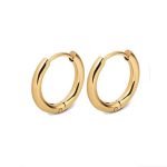 color: 2.5*12MM Round Wire Round Ear Cuff Gold 1 PC
