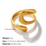 color: JZ205G7 Gold Ring