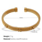color: SZ267WEG Gold Bangle
