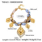 color: TXE421-10 Gold Bracelet -15+3cm