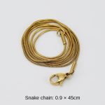 color: Snake Bone Chain (Gold)