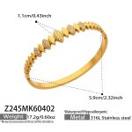 color: Z245-Gold Bangle