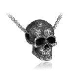 color: Skull + Stainless Steel Chain