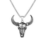 color: Bull Head + Stainless Steel Chain