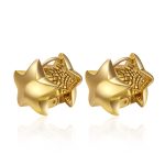 color: Five-pointed Star Polished Ear Cuff