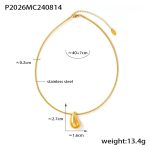color: P2026-Gold Necklace