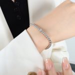 color: E427-Steel Color Bracelet -14+5cm