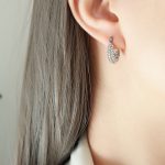 color: F157-Steel Color Earrings
