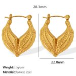 color: EH795 Gold Earrings