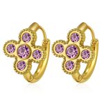 color: MS-784 Gold Pink Purple Rhinestone