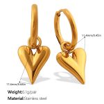 color: EH1264G Gold Earrings