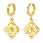 color: 2.0*8 Square Gold MS-671