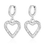 color: 2.0*8 Hammered Heart Steel Color MS-673