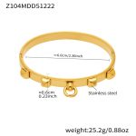 color: Z104-Gold Bangle