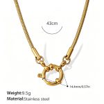 color: XL480G Gold Necklace