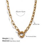 color: XL735G Gold Necklace