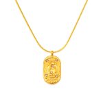 color: SP600G-12 (Pisces) Snake Chain