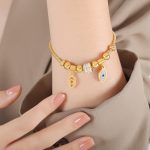 color: E467-Gold Bracelet