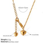 color: XL383G Gold Necklace