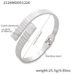 color: Z126-Steel Color Bangle