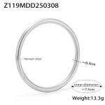 color: Z119-Steel Color Bangle XXL Size