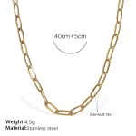 color: XL577G3.3MM Paperclip Chain