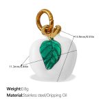 color: PJ595WEG White Enamel Pendant