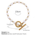 color: SL232G Freshwater Pearl Bracelet