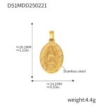 color: D51-Gold Pendant