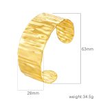 color: Size 7 Gold Bangle