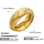 color: Z499-Gold Bangle -Style B