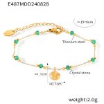 color: E487-Gold Bracelet